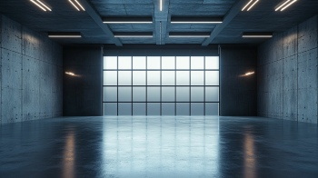 Empty Dark Spacious Interiors with Reflections 30xJPEG