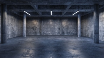 Empty Dark Spacious Interiors with Reflections 30xJPEG