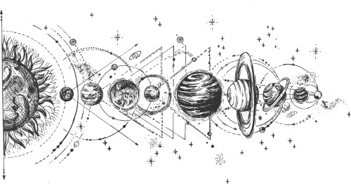 Astrology, Cosmos, Solar System, Horoscope Mystical Collection 24xAI