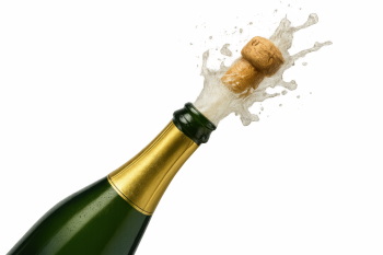 Champagne Popping Celebration 18xPNG, 10xJPEG