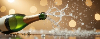 Champagne Popping Celebration 18xPNG, 10xJPEG