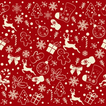 Xmas Seamless Patterns #1, 30xAI