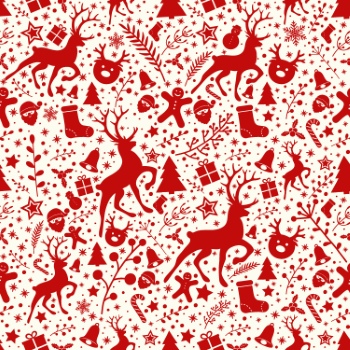 Xmas Seamless Patterns #1, 30xAI