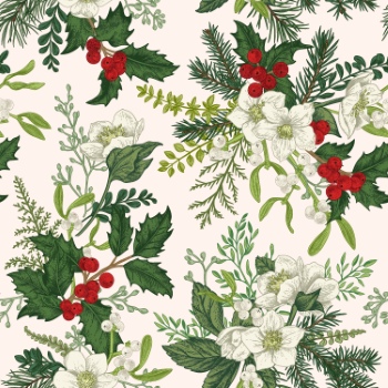 Xmas Seamless Patterns #1, 30xAI