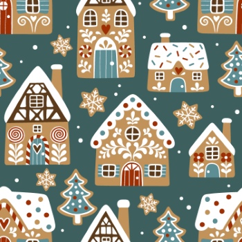 Xmas Seamless Patterns #1, 30xAI