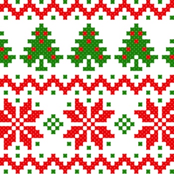 Xmas Seamless Patterns #1, 30xAI