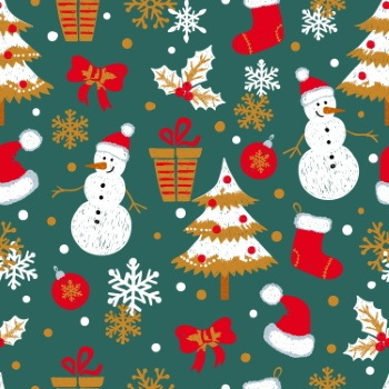 Xmas Seamless Patterns #2, 31xAI