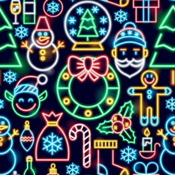Xmas Seamless Patterns #2, 31xAI