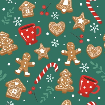 Xmas Seamless Patterns #2, 31xAI