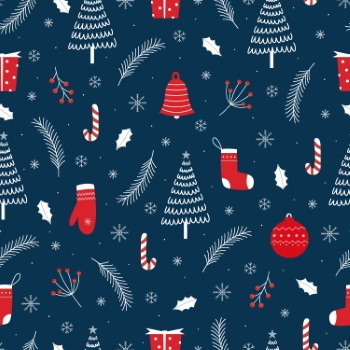 Xmas Seamless Patterns #2, 31xAI