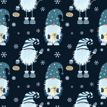 Xmas Seamless Patterns #2, 31xAI