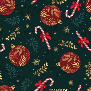 Xmas Seamless Patterns #2, 31xAI