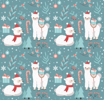 Xmas Seamless Patterns #3, 30xAI Xmas Seamless Patterns #3, 30xAI