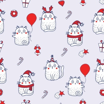 Xmas Seamless Patterns #3, 30xAI Xmas Seamless Patterns #3, 30xAI