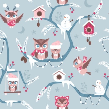 Xmas Seamless Patterns #3, 30xAI Xmas Seamless Patterns #3, 30xAI