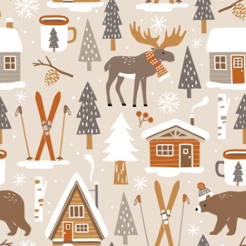 Xmas Seamless Patterns #3, 30xAI Xmas Seamless Patterns #3, 30xAI