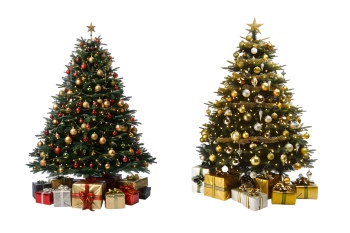 Christmass Tree & Pine Decorations 30xPNG