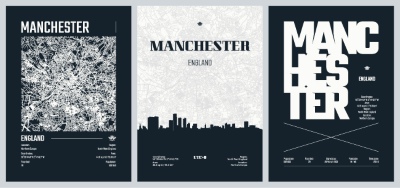 City Map, Silhouette, Skyline Poster Templates #3, 25xAI City Map, Silhouette, Skyline Poster Templates #3, 25xAI