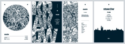 City Map, Silhouette, Skyline Poster Templates #3, 25xAI City Map, Silhouette, Skyline Poster Templates #3, 25xAI