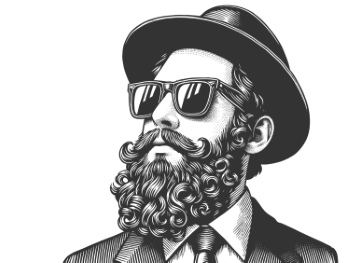 Vintage Engraving Style Gentleman 29xAI