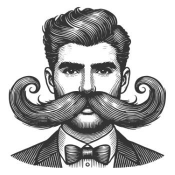 Vintage Engraving Style Gentleman 29xAI