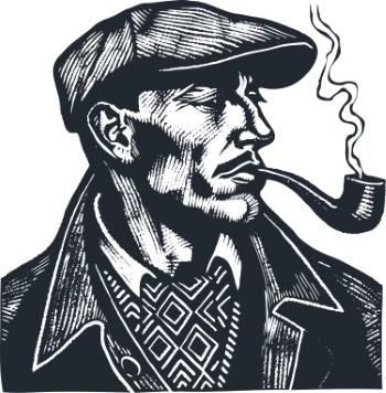 Vintage Engraving Style Gentleman 29xAI