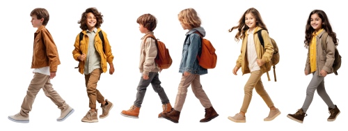 Kids in Action 28xPNG