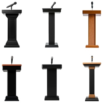 Seminar, Conferense, Podium, Presenter & Teacher 29xPNG