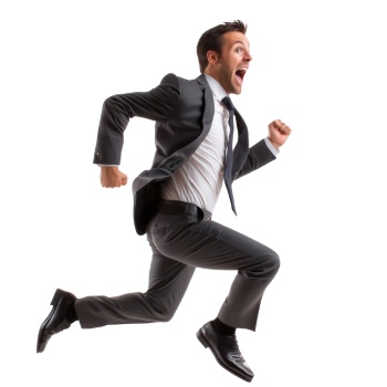 Running Business People 29xPNG