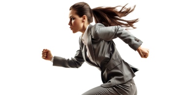 Running Business People 29xPNG