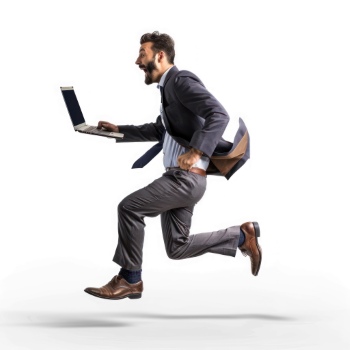 Running Business People 29xPNG