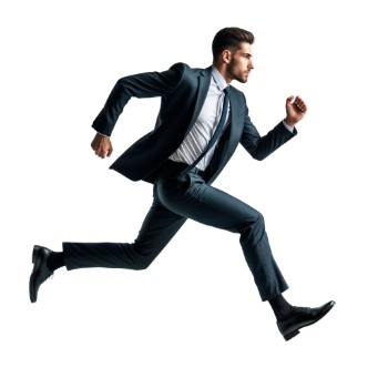 Running Business People 29xPNG