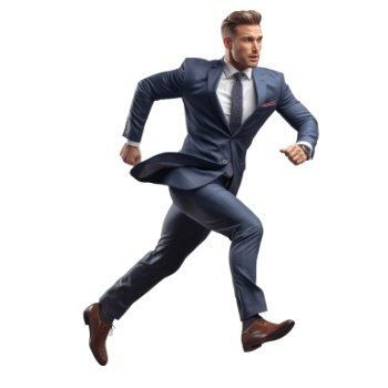 Running Business People 29xPNG