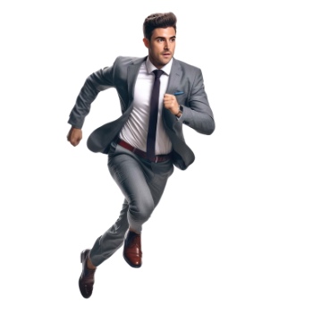 Running Business People 29xPNG