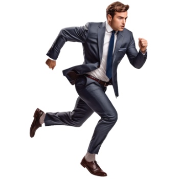 Running Business People 29xPNG