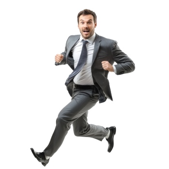 Running Business People 29xPNG