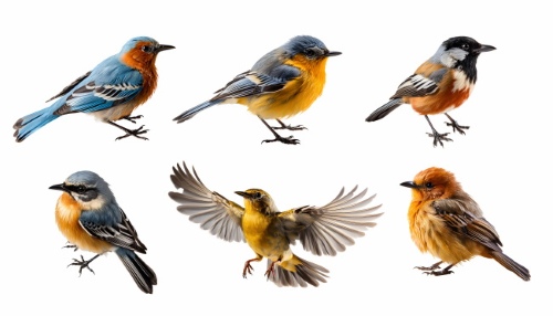 Birds #1, 29xPNG, 2xAI