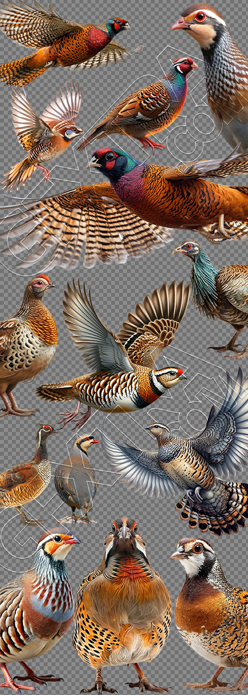 Partridge 29xPNG, 15xAI