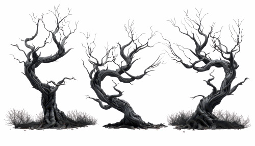 Transparent Trees & Forests 24xPNG