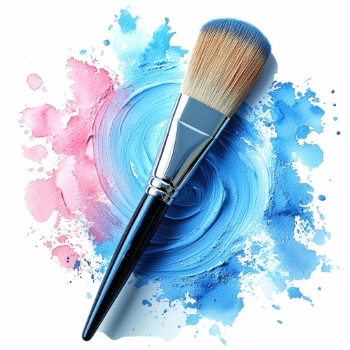 Painting - Isolated Brush and Splatters 38xPNG