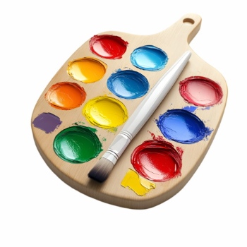 Painting - Isolated Brush and Splatters 38xPNG