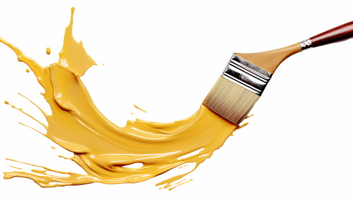 Painting - Isolated Brush and Splatters 38xPNG