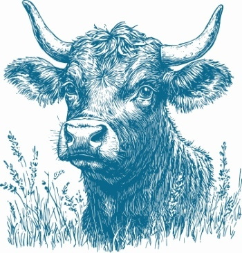 Farm Animal Vintage Engravers Collection #2, 44xAI