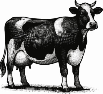 Farm Animal Vintage Engravers Collection #2, 44xAI