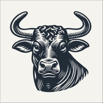 Farm Animal Vintage Engravers Collection #2, 44xAI