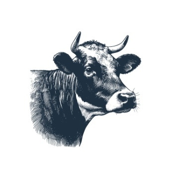 Farm Animal Vintage Engravers Collection #2, 44xAI