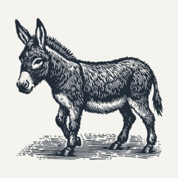 Farm Animal Vintage Engravers Collection #2, 44xAI