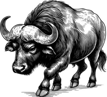 Farm Animal Vintage Engravers Collection #2, 44xAI