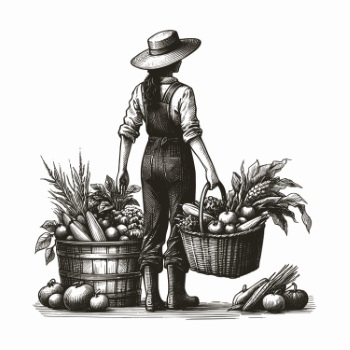 Farm Animal Vintage Engravers Collection #2, 44xAI