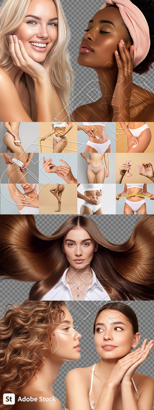 Woman Beauty 18xPNG, 20xJPEG